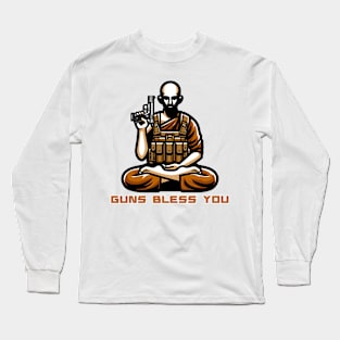 Gun Bless You Long Sleeve T-Shirt